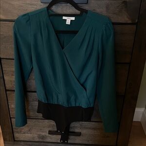 Bar III Teal Blouse